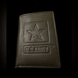 U.S. Army Brown Leather Wallet